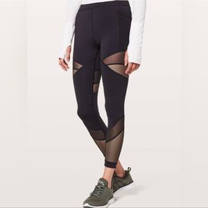 Lululemon Forget The Sweat Tight 25" - Size 6 - Black